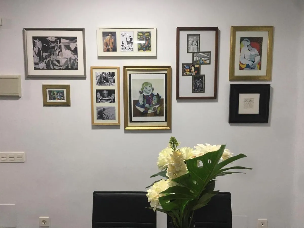 マラガA 20 Pasos Del Museo Picassoアパートメント アパート
